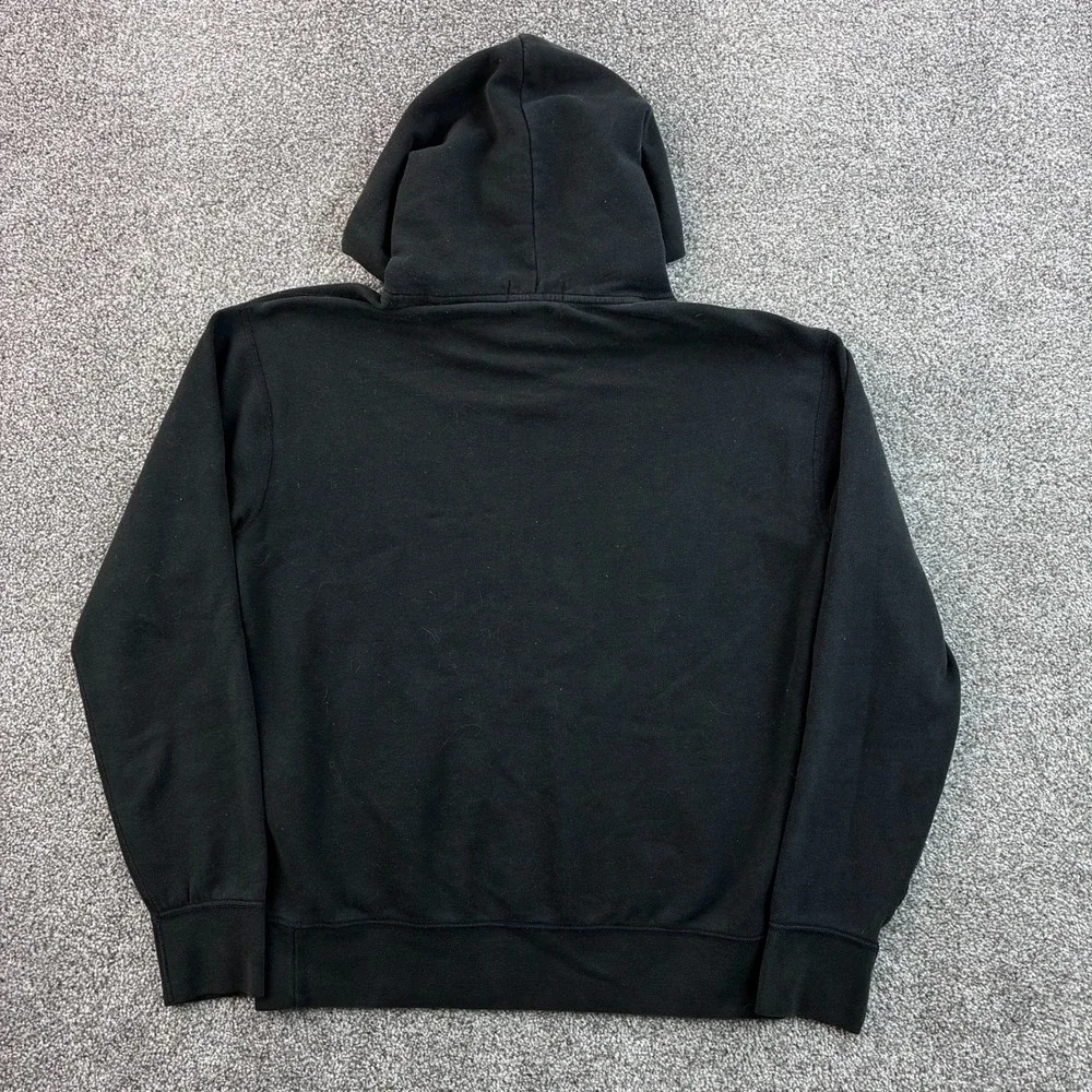 Polo Ralph Lauren Hoodie Mens Large Black Pullover Small Pony Logo